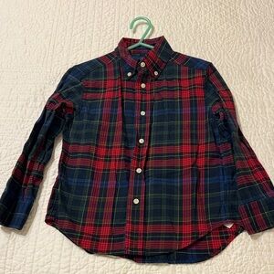 Polo by Ralph Lauren Kids Plaid Shirt - Red, Green, and Blue